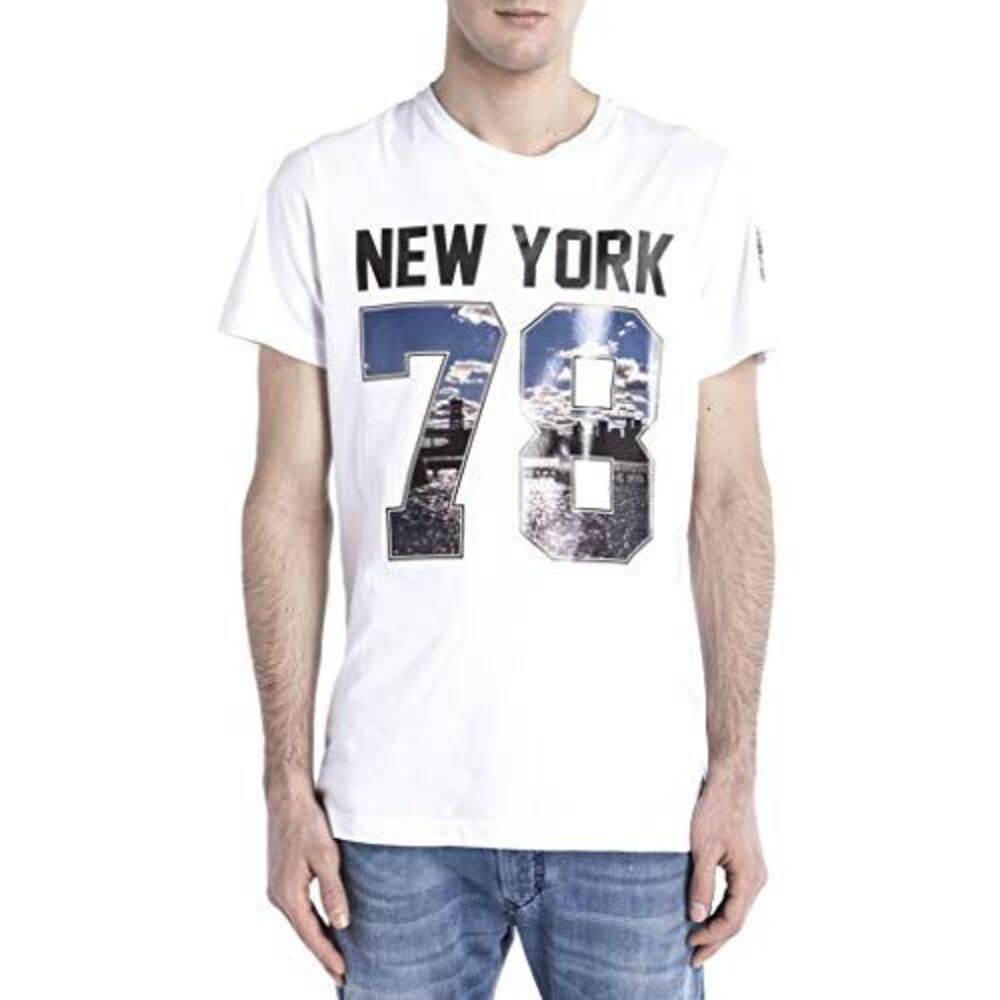 Diesel Mens So 14 T New York T Shirt White XXS